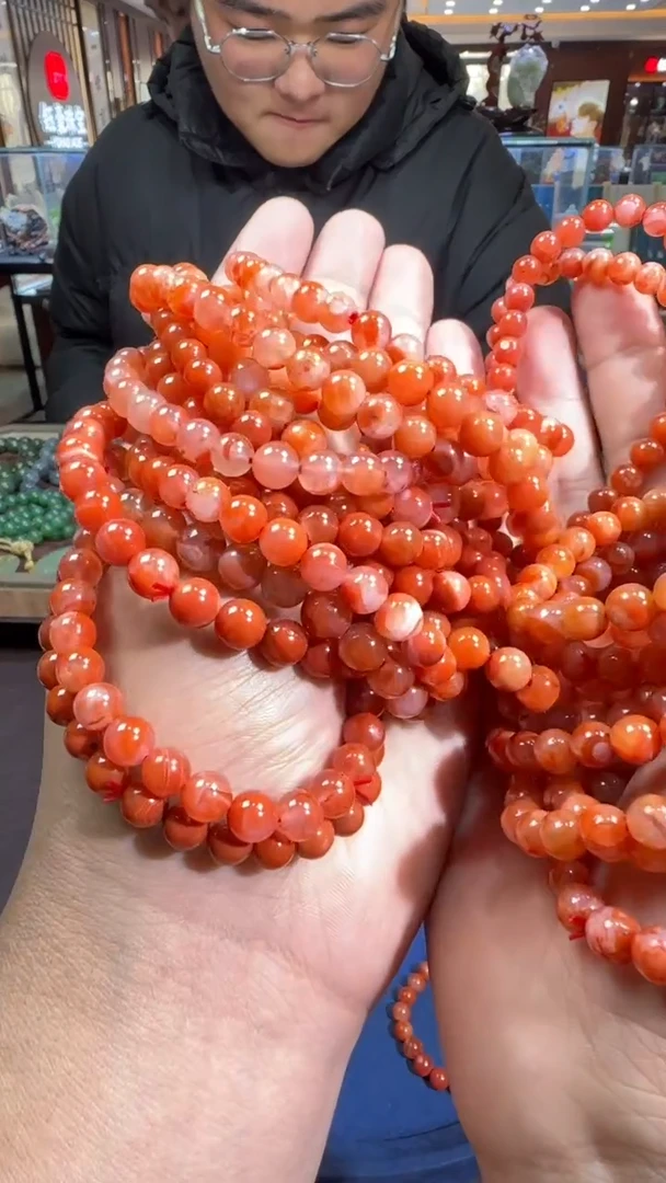 未镶嵌【陆1206】01南红玛瑙7021 多样性发其一