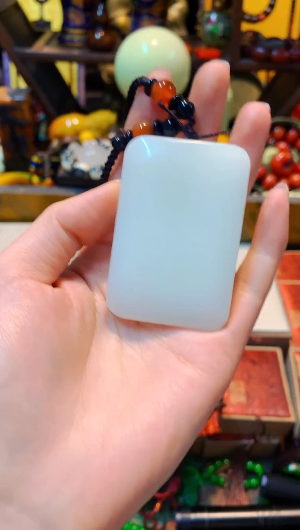 【闪购商品】和田玉（白玉）颈饰未镶嵌人人平安人人平安