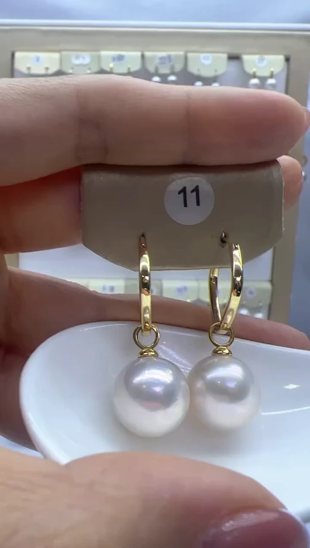【闪购商品】淡水珍珠耳饰未镶嵌11
