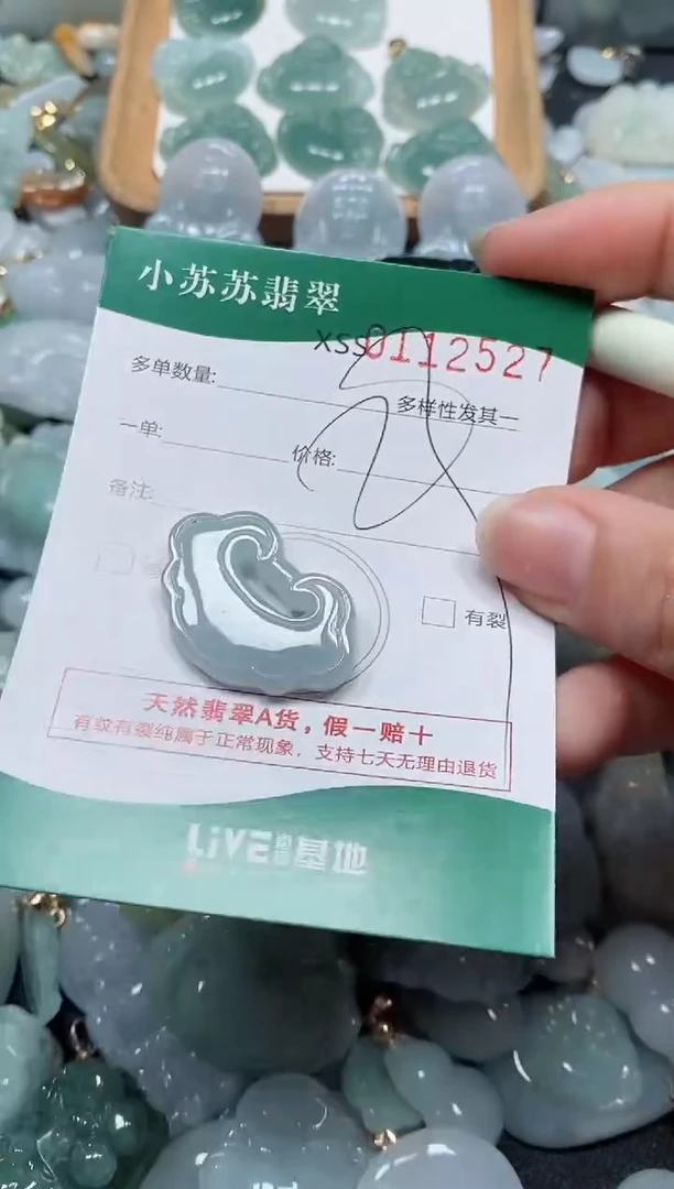 【闪购商品】翡翠颈饰未镶嵌闪购商品0112527