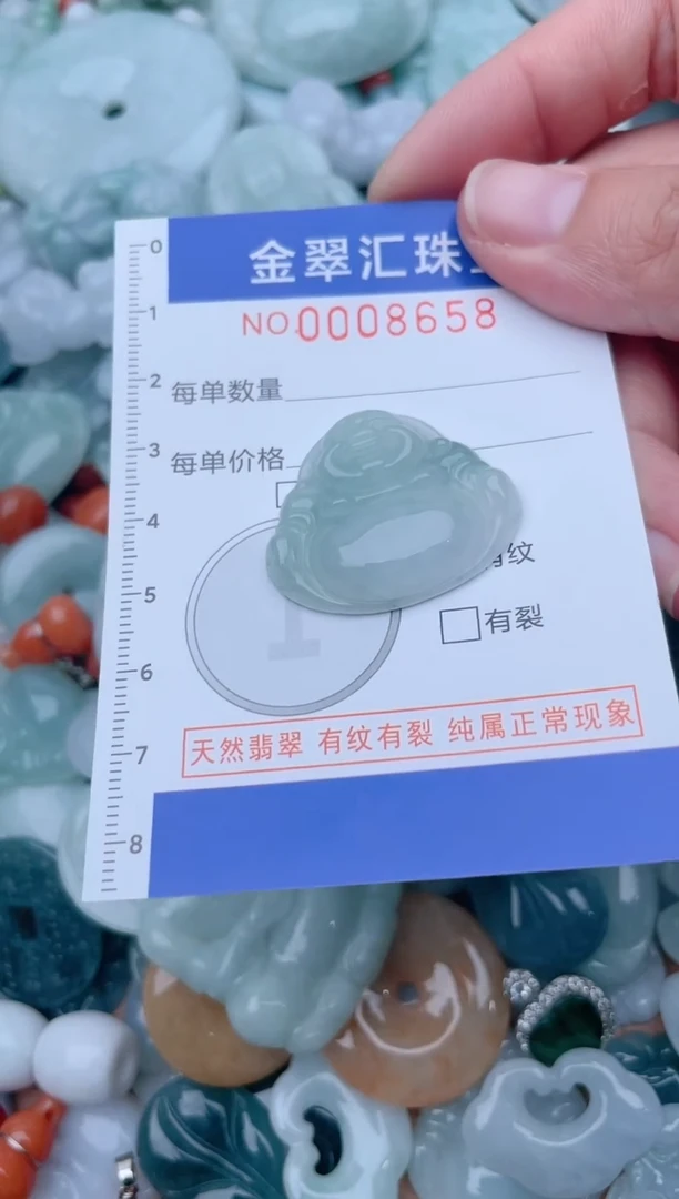 颈饰未镶嵌翡翠8658