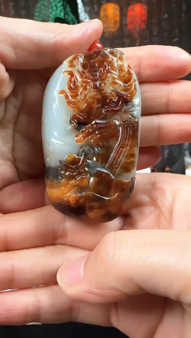 未镶嵌和田玉把件陌*钟馗
