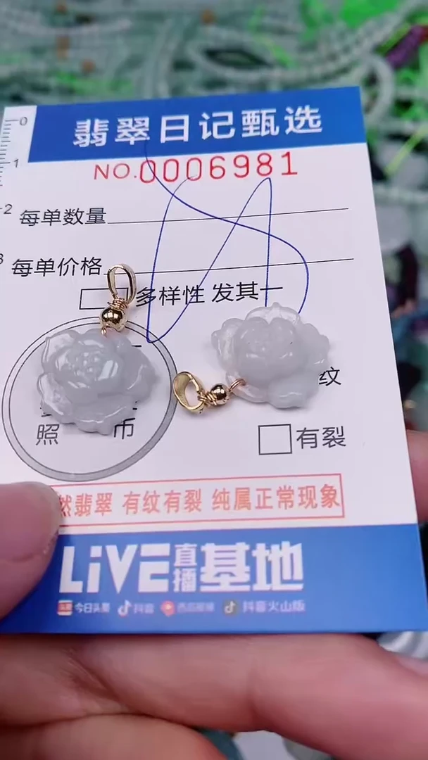 【闪购商品】翡翠颈饰未镶嵌00006981