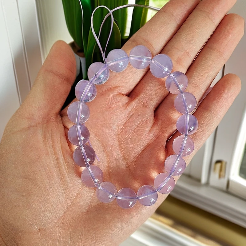 天然梦幻仙紫水晶手串约11mm