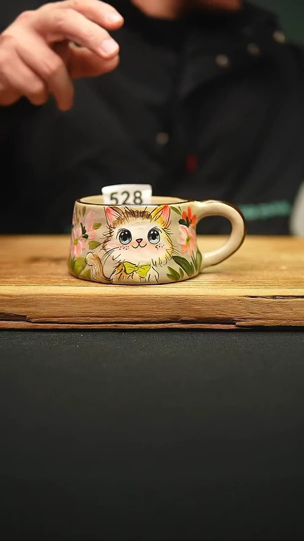 @@陶园瓷舍@@纯手工手绘@高温釉下彩