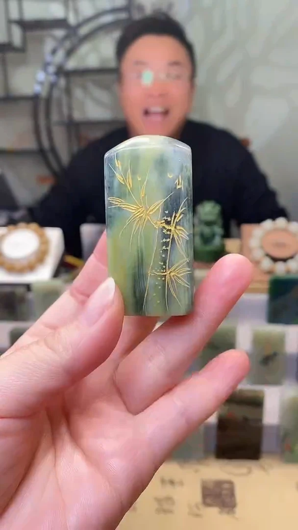 【闪购商品】独山玉印章未镶嵌17