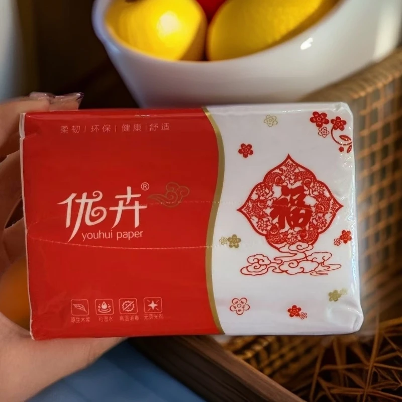 120mm*180mm*330张普通抽纸洁面巾棉柔巾润肤