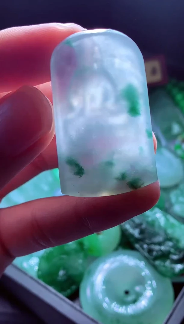 未镶嵌定制翡翠陈*#翡翠毛货定制