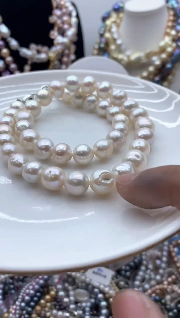 【闪购商品】淡水珍珠颈饰钛钢168