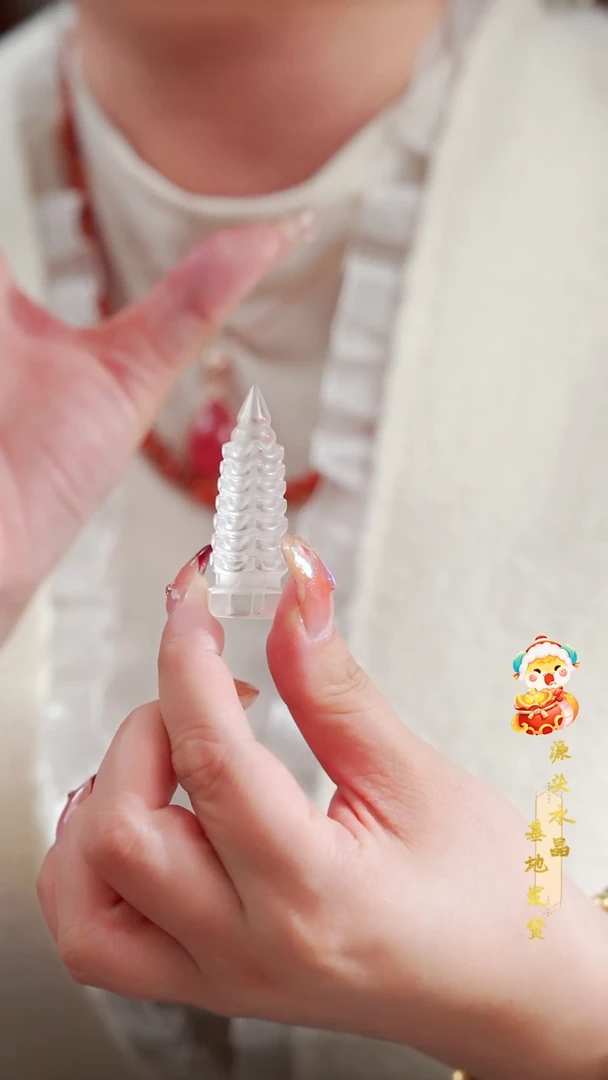 【闪购商品】水晶摆件未镶嵌水晶文昌塔摆件多样性发其一