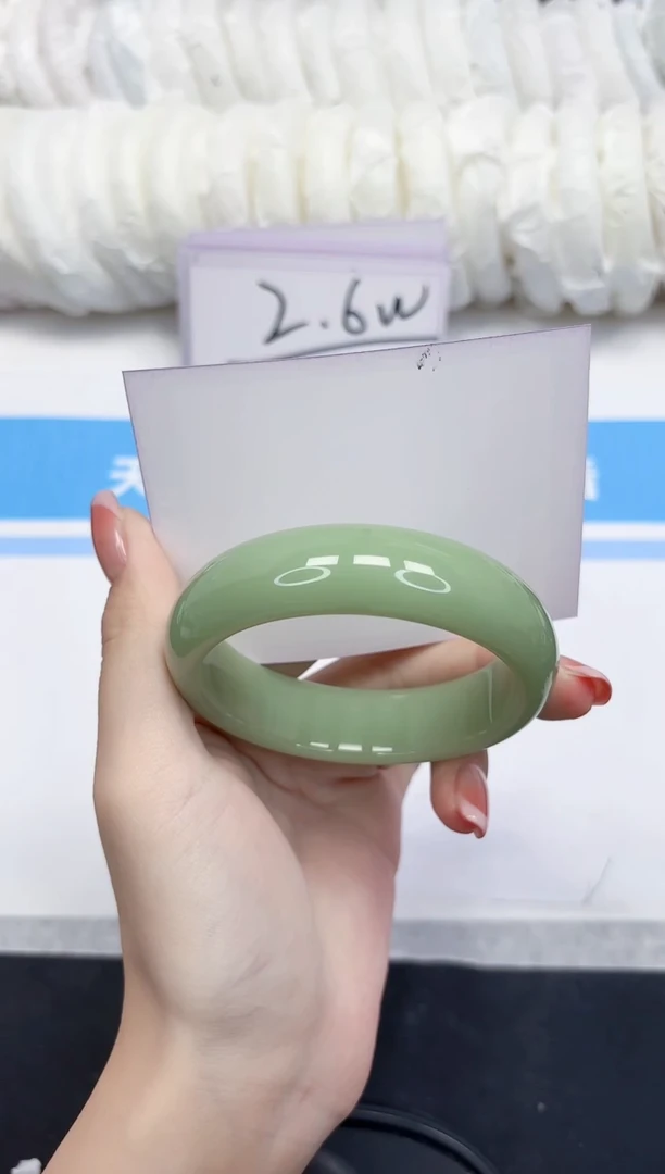 未镶嵌手镯石英质玉162-60-送女友