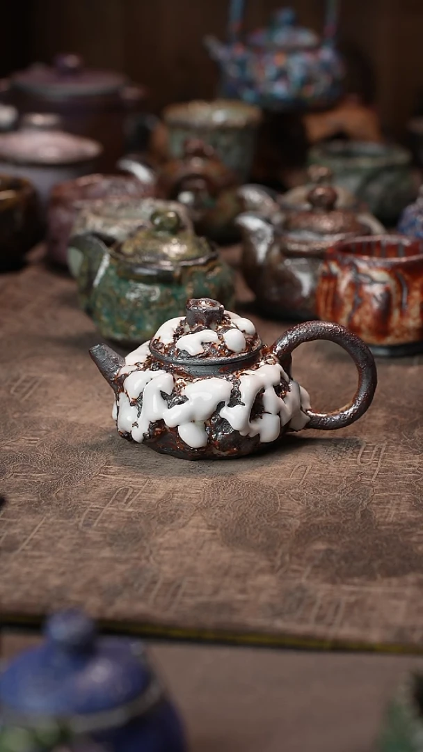 若*~景德镇柴烧志野杯