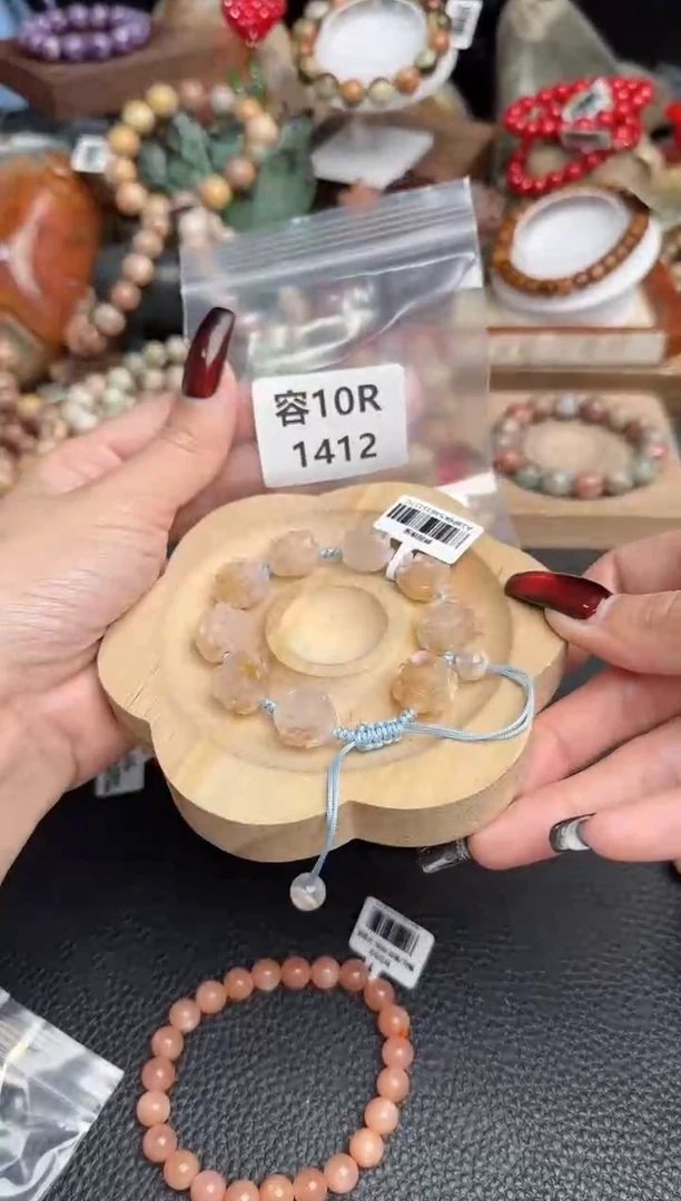 【闪购商品】石英质玉手链未镶嵌10R1412