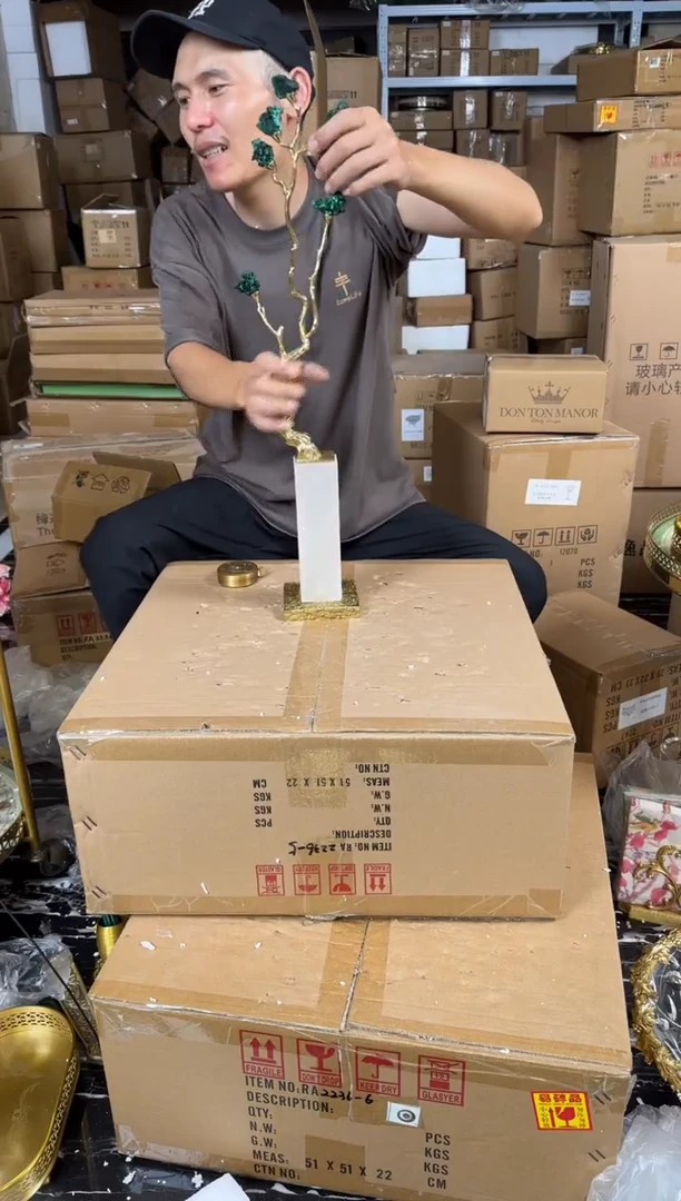 黄铜黛姿家居装饰品摆件