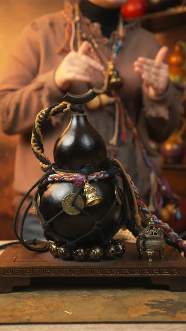 160大漆一物一拍记葫堂出品【不带手串】