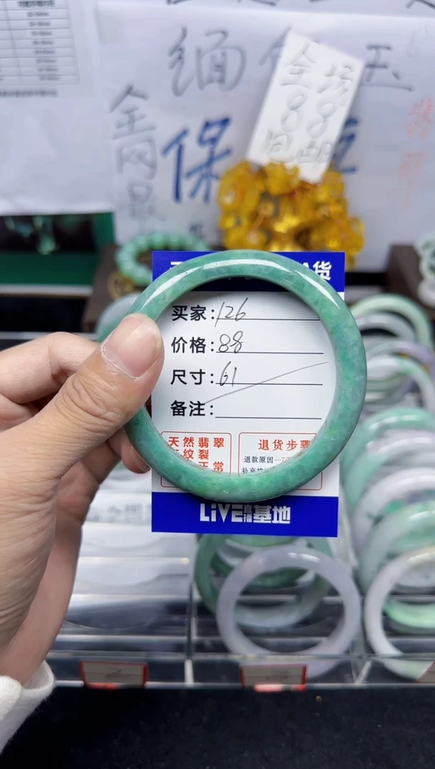 未镶嵌手镯翡翠126
