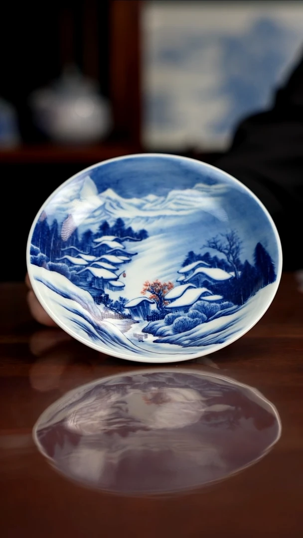 景琳藏 风雪夜归人壶承