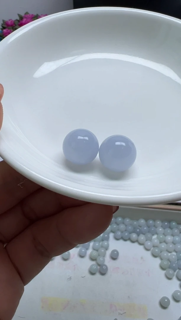 散珠翡翠有**s纯天然缅甸A货翡翠卡12.5分2单