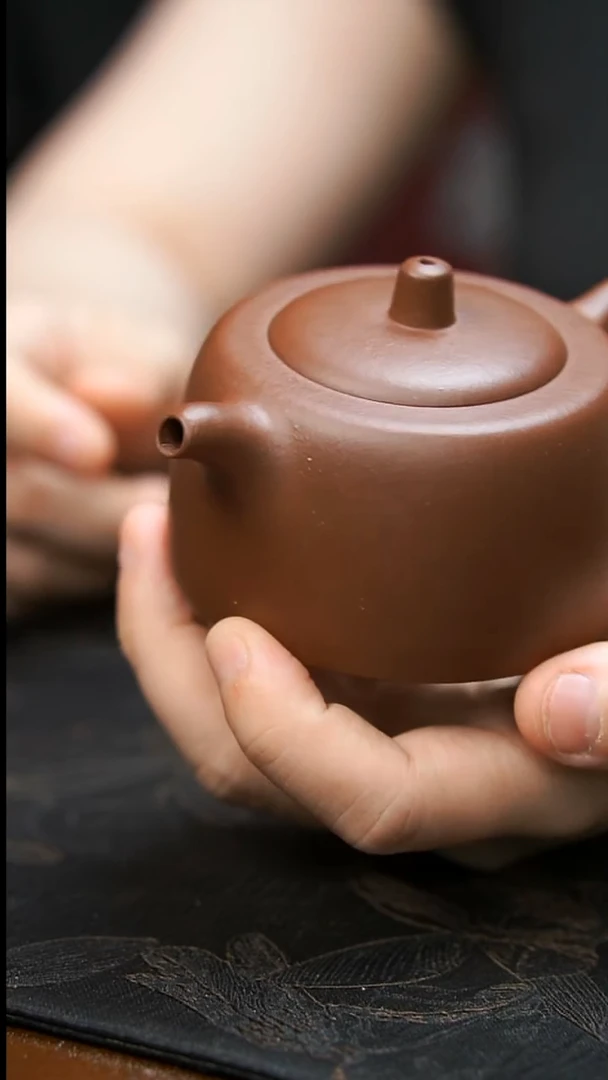 茶壶紫砂紫泥井栏壶