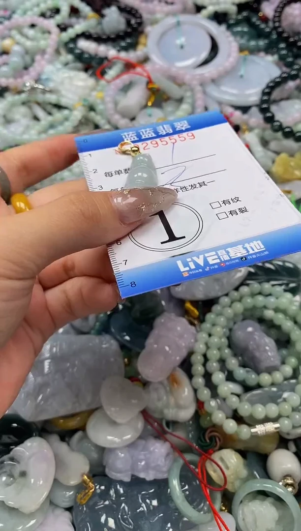 翡翠未镶嵌颈饰闪购0295559