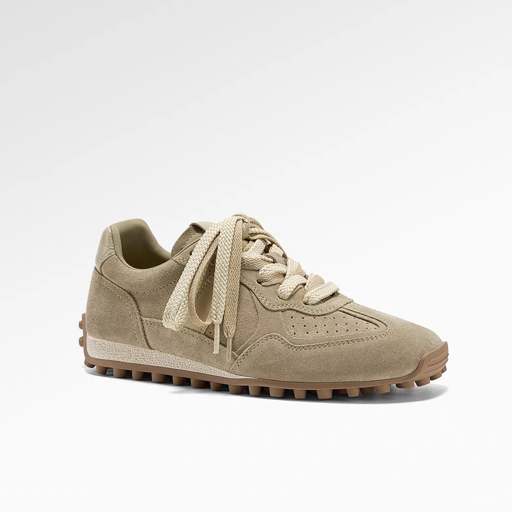 3417【城野结界】2025年秋季新款经典内增高厚底德训鞋女休闲鞋子