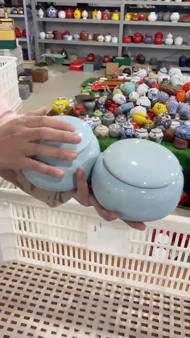 【闪购商品】罐陶瓷茶叶罐密封罐等