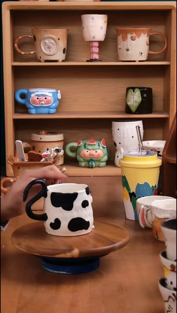 摆件陶景德镇原创手工陶瓷