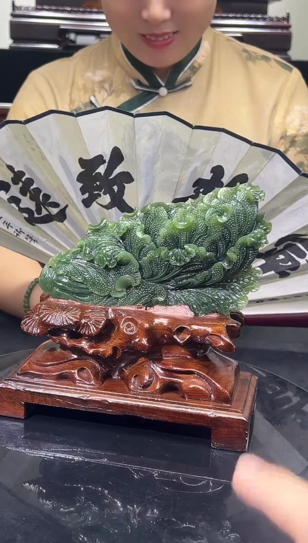 和田玉未镶嵌摆件摆件