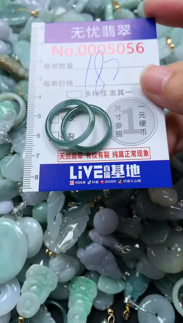 颈饰未镶嵌翡翠5056