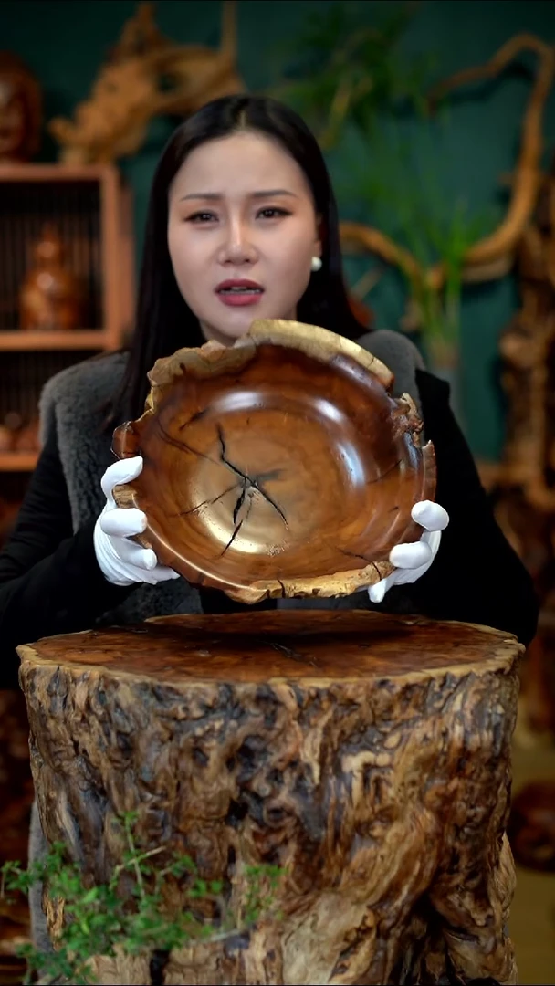 枣木雷击枣木聚宝盆