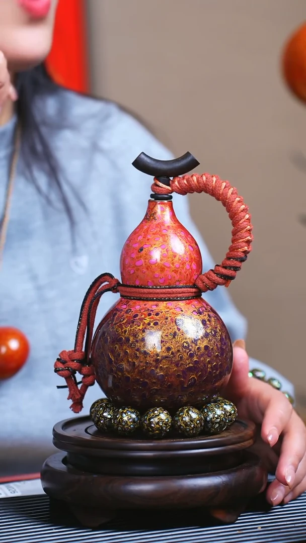 【闪购商品】JM025情人礼臻选大漆酒葫芦