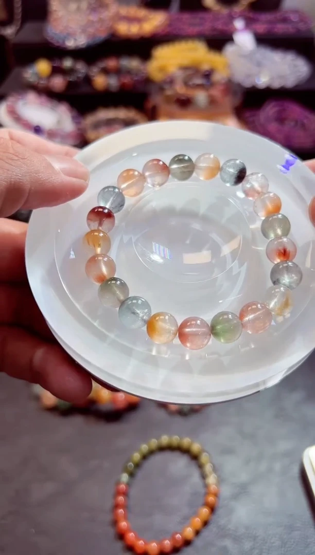 水晶手链未镶嵌水晶125