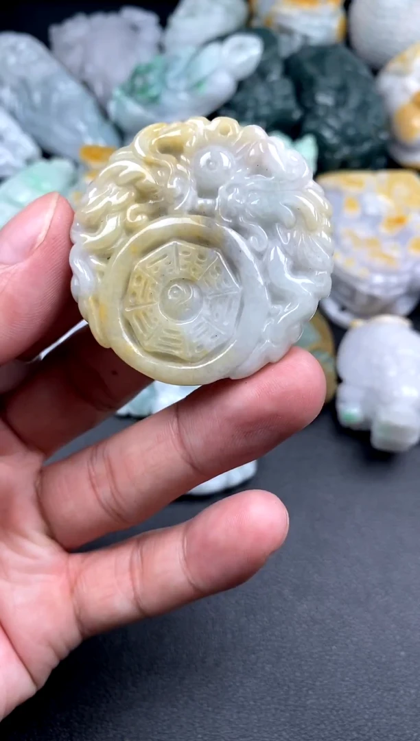 吊坠(不含链)未镶嵌翡翠1