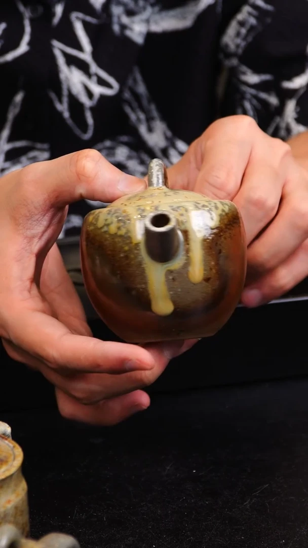 茶壶紫砂宜兴紫砂柴烧壶
