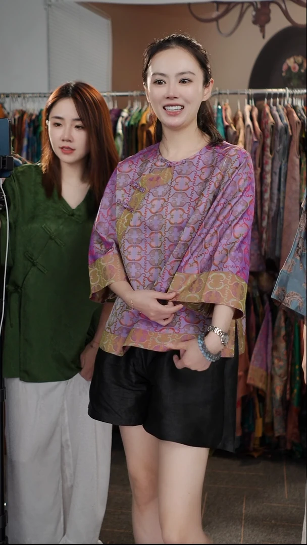 蜀锦罗太太服