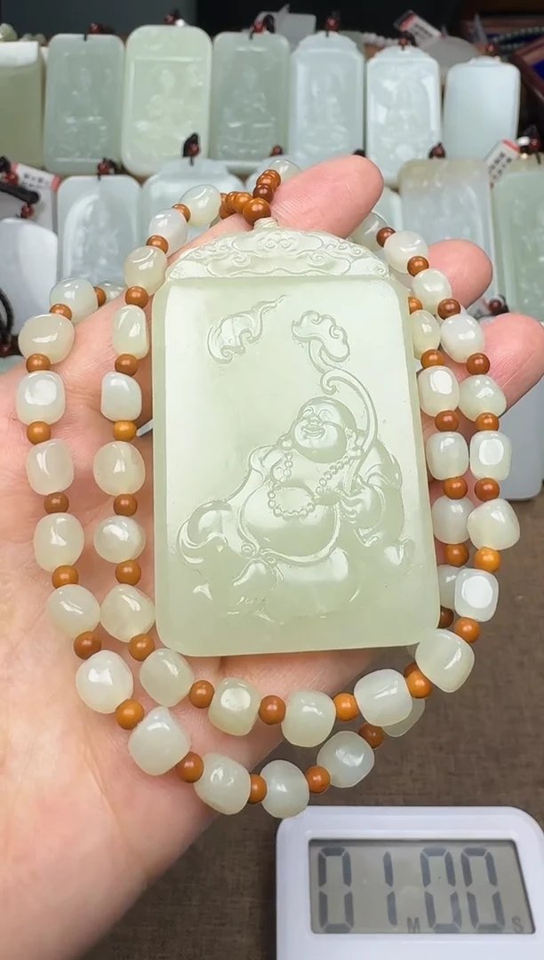 【闪购商品】和田玉颈饰未镶嵌路口