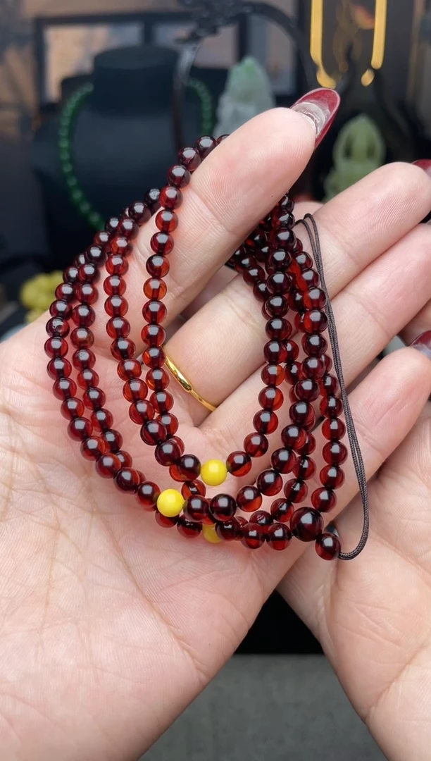 【闪购商品】血珀颈饰未镶嵌f174项链