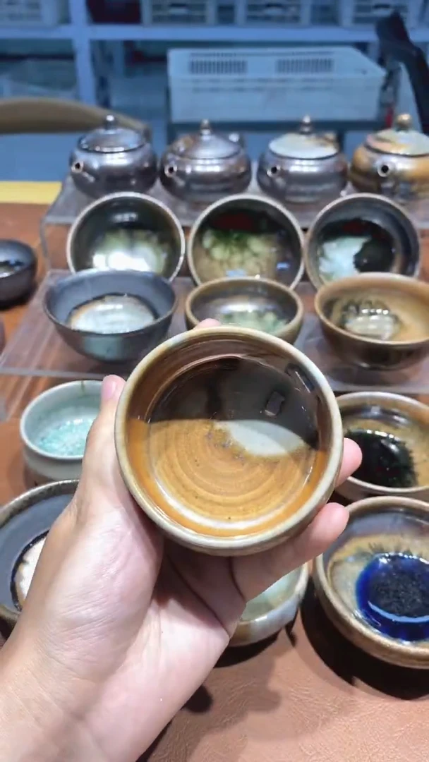 奢瓷柴烧茶器专拍链接054 微瑕