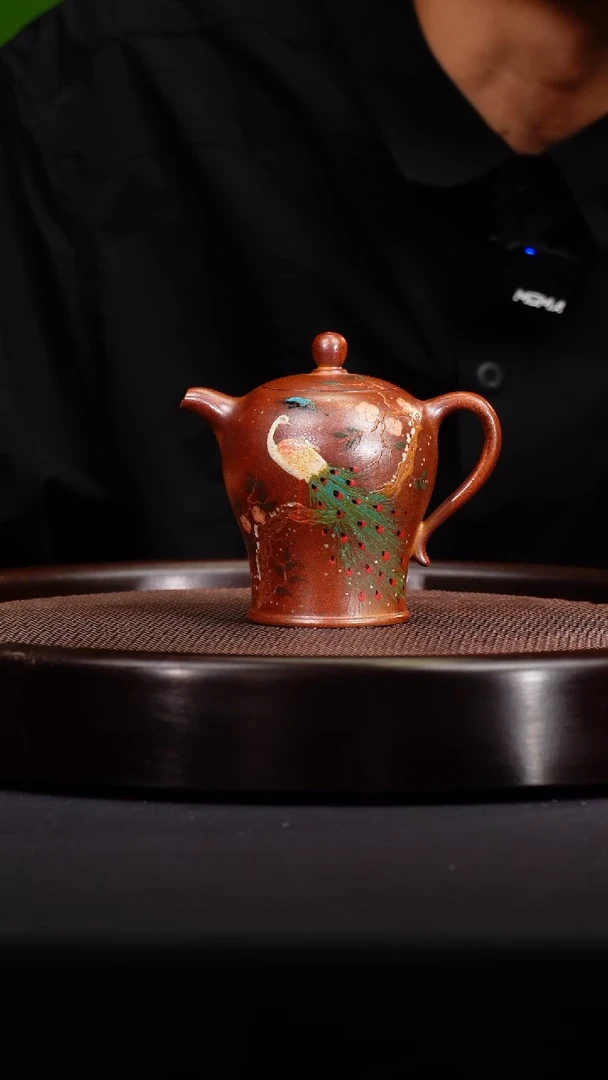 茶壶紫砂玉立怀香