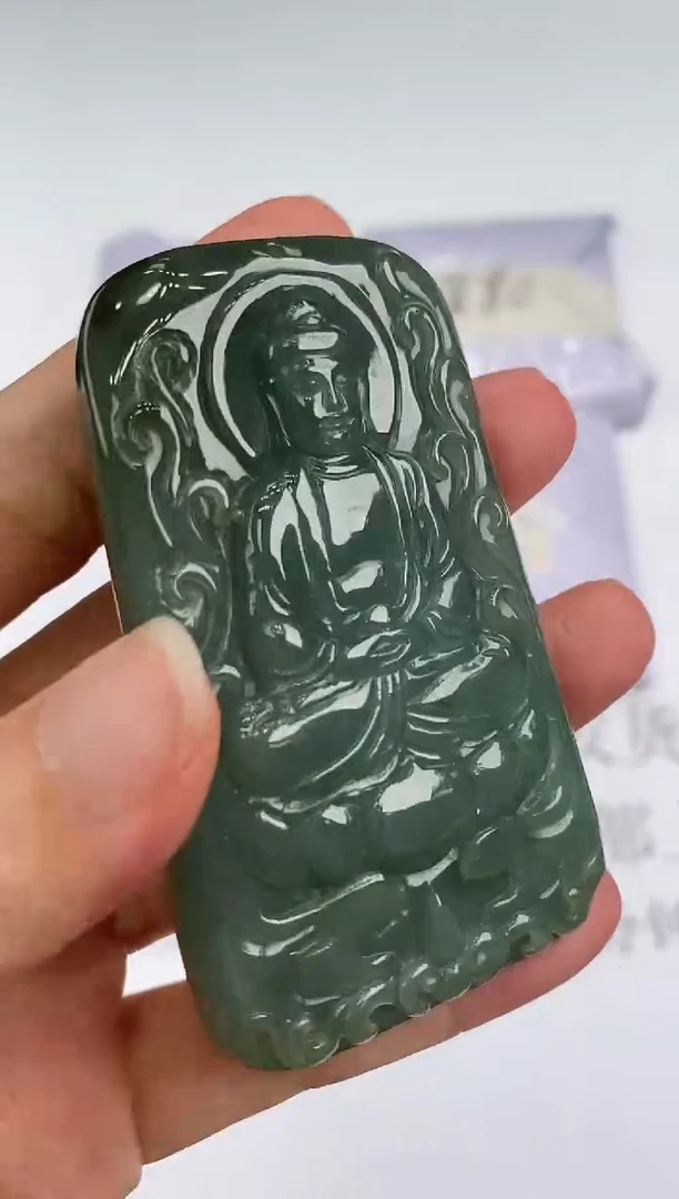 未镶嵌挂件翡翠354085     多人