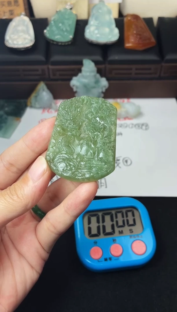 未镶嵌定制翡翠型**呀5044毛货不退不换