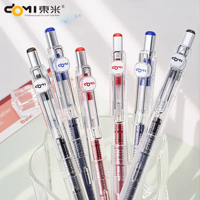 东米211胜利刷题中性笔印花高颜值速干CS双珠0.5全新考试笔