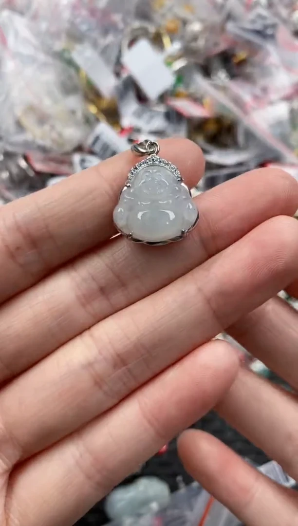 银S925镶嵌戒指翡翠2222----4