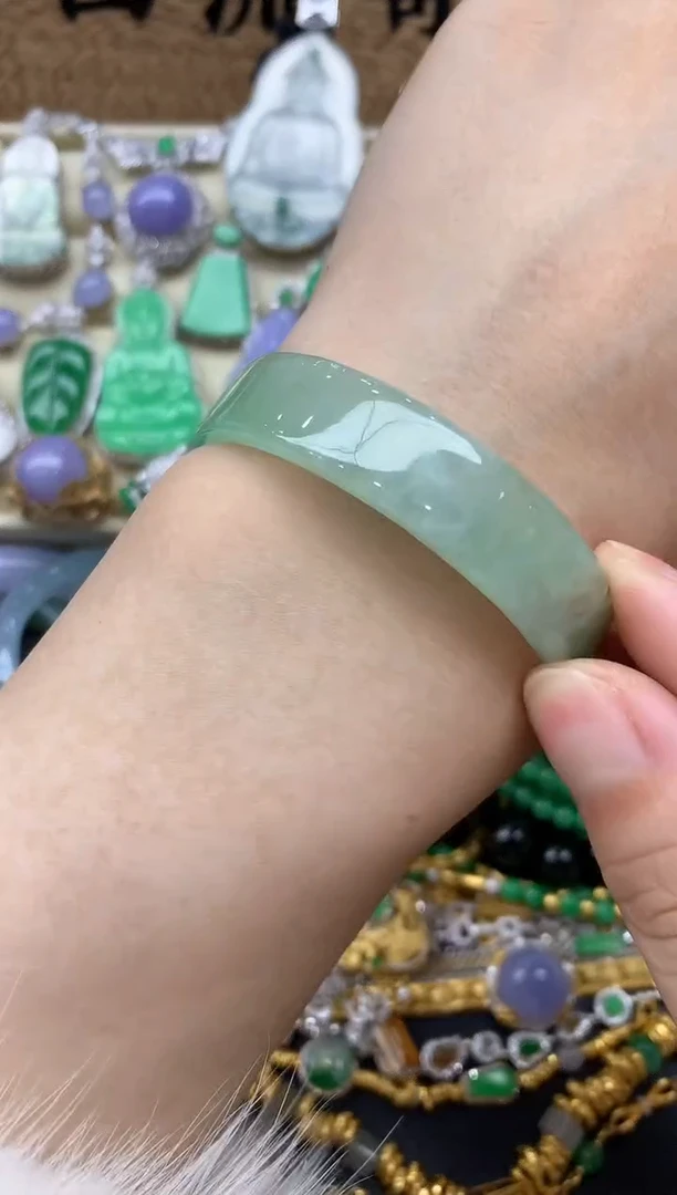 【闪购商品】翡翠手链未镶嵌37-中国好珍宝