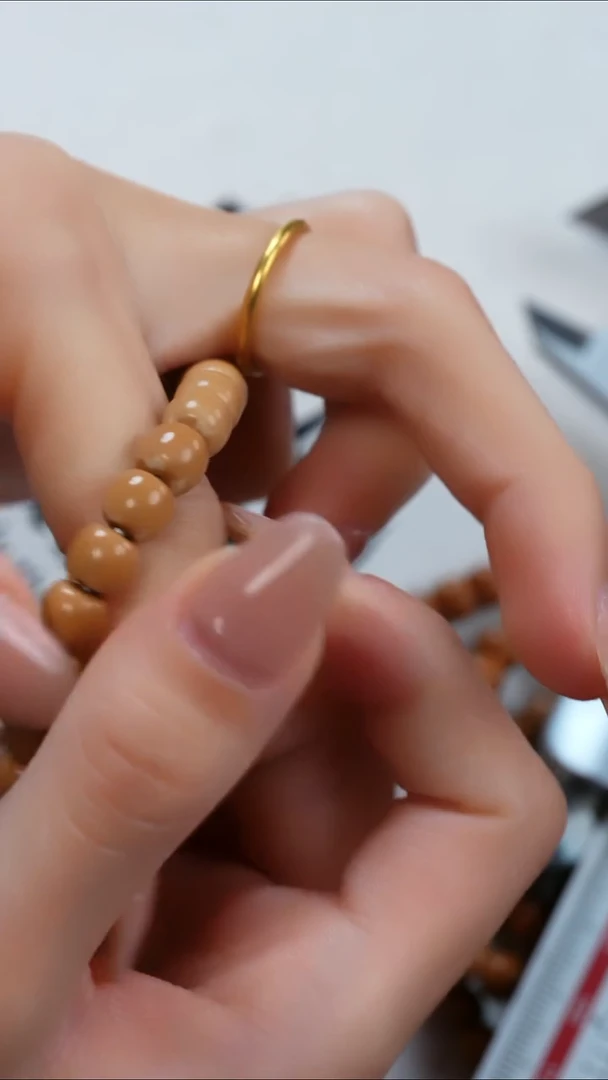 手串/手链橄榄核@@7.7单圈凝润