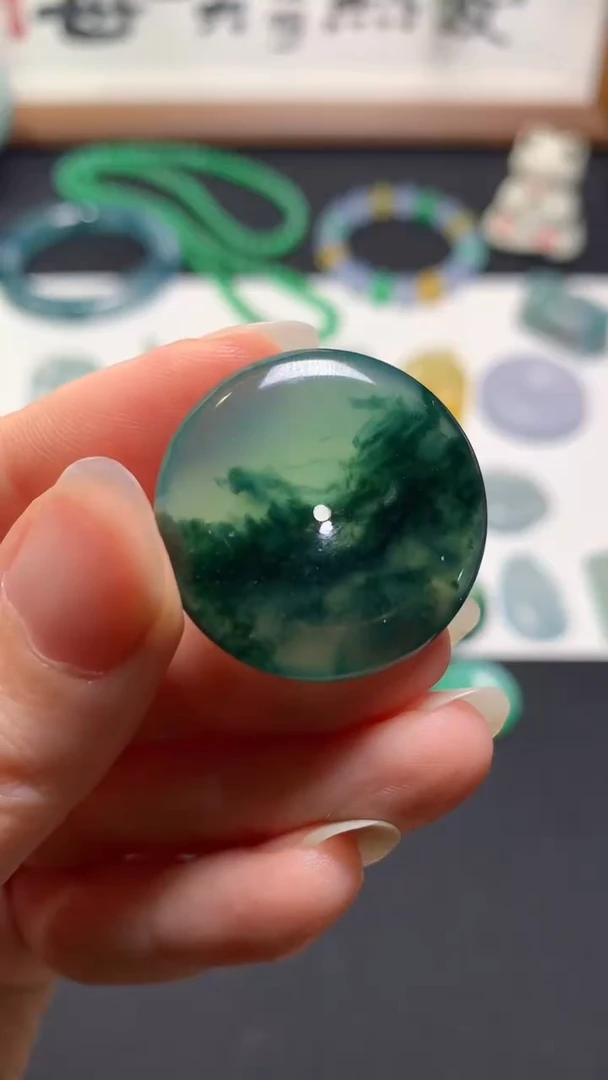 未镶嵌定制翡翠0970116565  28*5.5