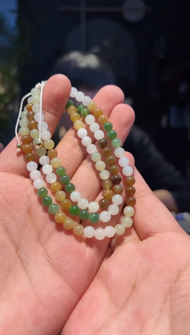 【闪购商品】和田玉手串未镶嵌多宝108串