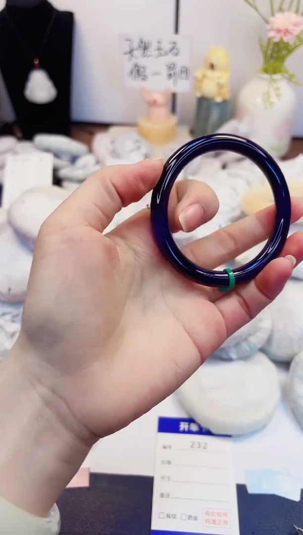 【闪购商品】石英质玉手镯未镶嵌232-玛瑙-圈口58