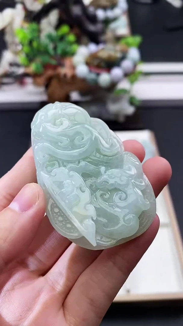 颈饰未镶嵌翡翠天然缅甸A货翡翠