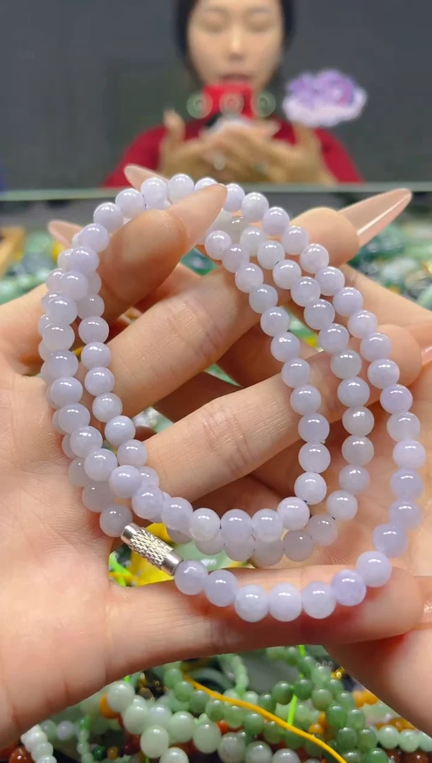 颈饰未镶嵌翡翠6MM